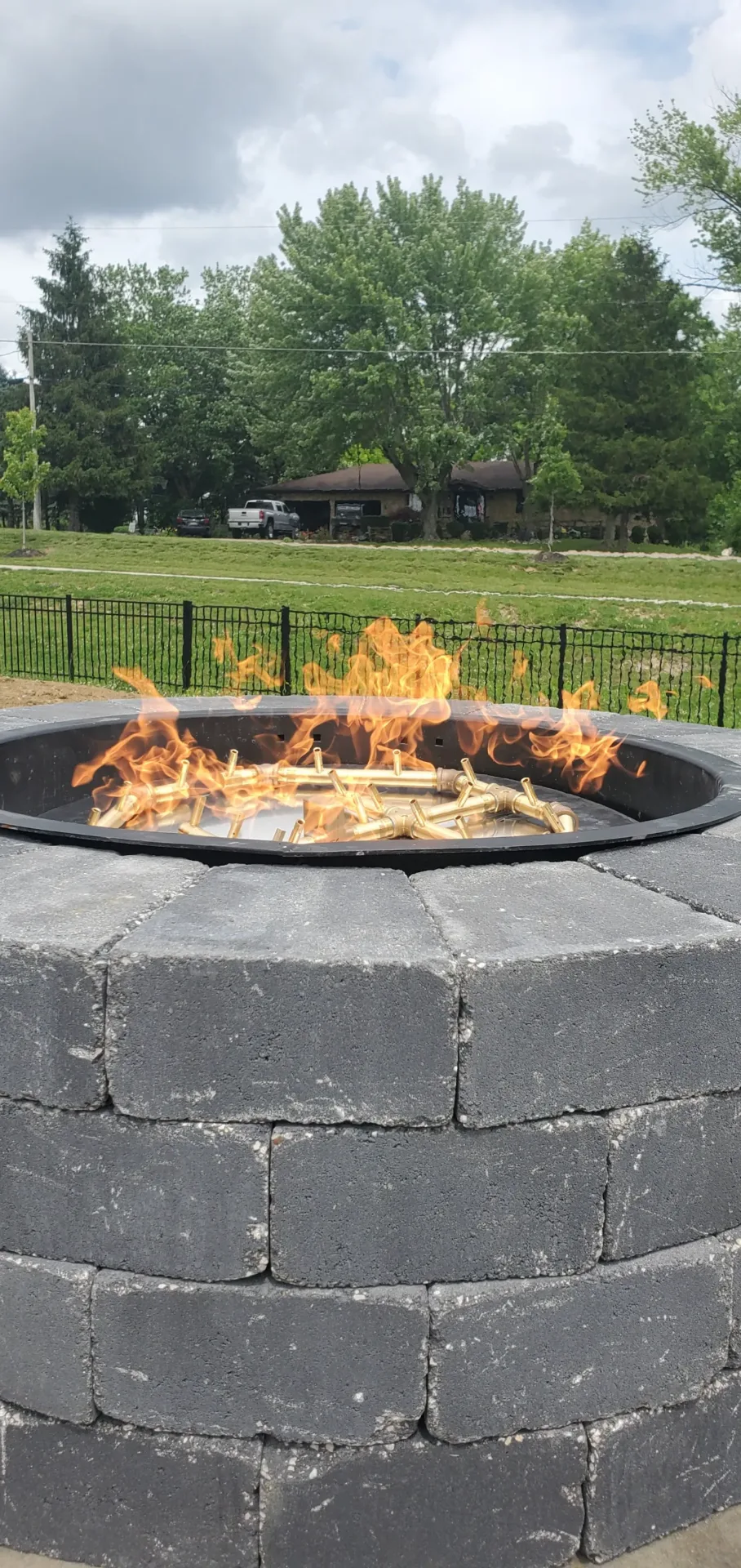 Gas Plumbing for Outdoor Fire Pit